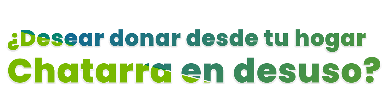 Donar metales en  desuso